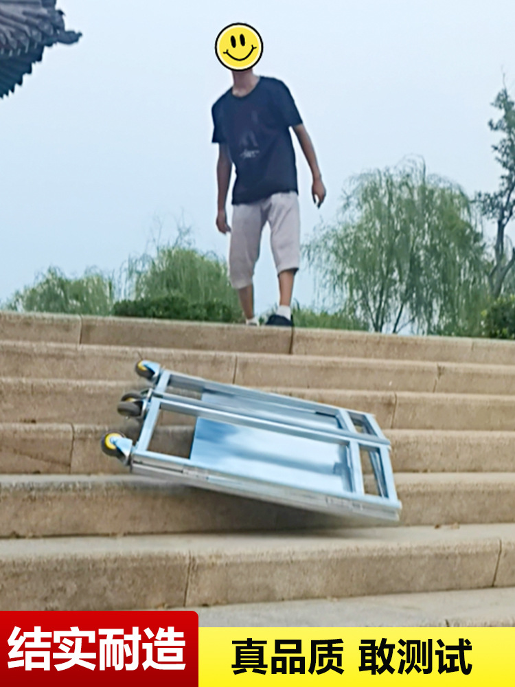 Folding Stall Trolley, Night Market Mobile Stall, Commercial Mobile Stall, Hand-Pushed Snack Cart