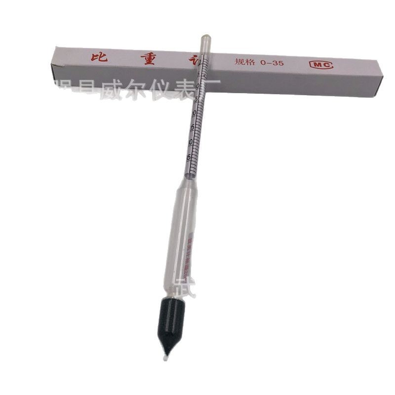 Bomei meter concentration meter pomei meter salinometer stone sulfur mixture density meter 1.0-1.35 hydrometer 0-35