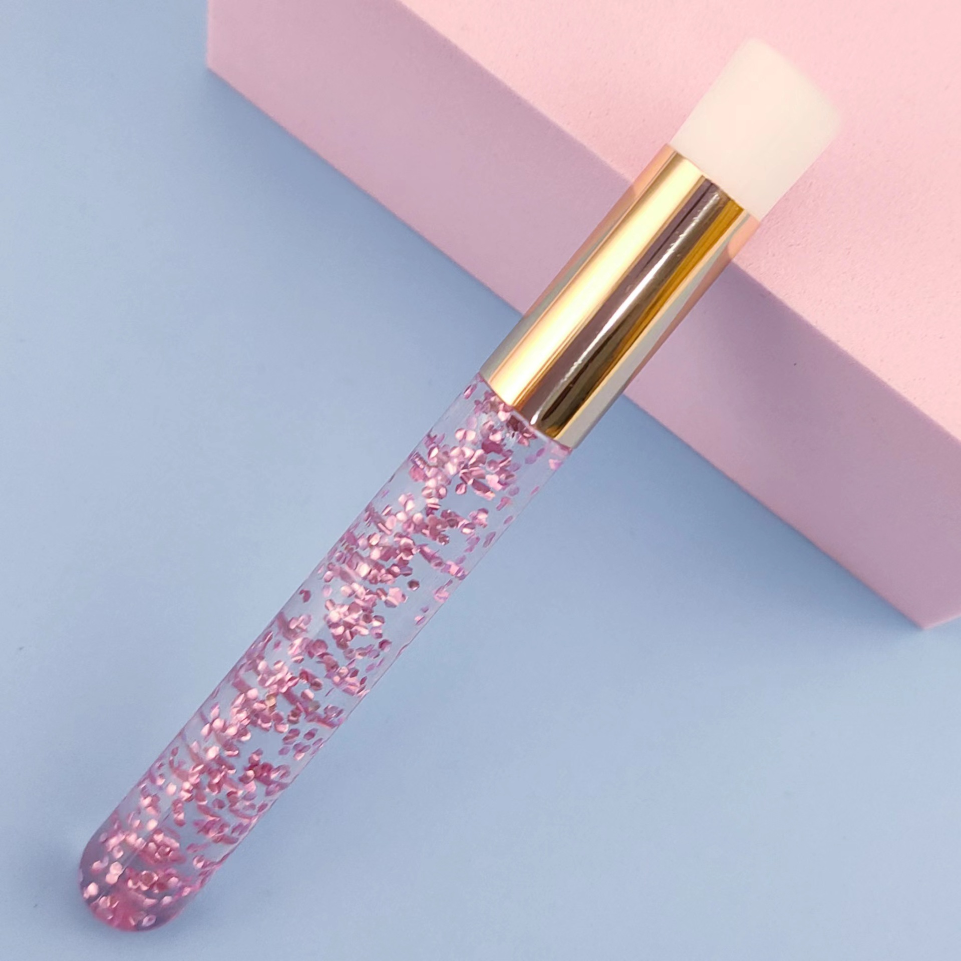 Eyelash Nose Washing Brush Nose Side Blackhead Cleansing Brush Nose Brush Acne Micron Soft Hair Mousse Cleaning Brush