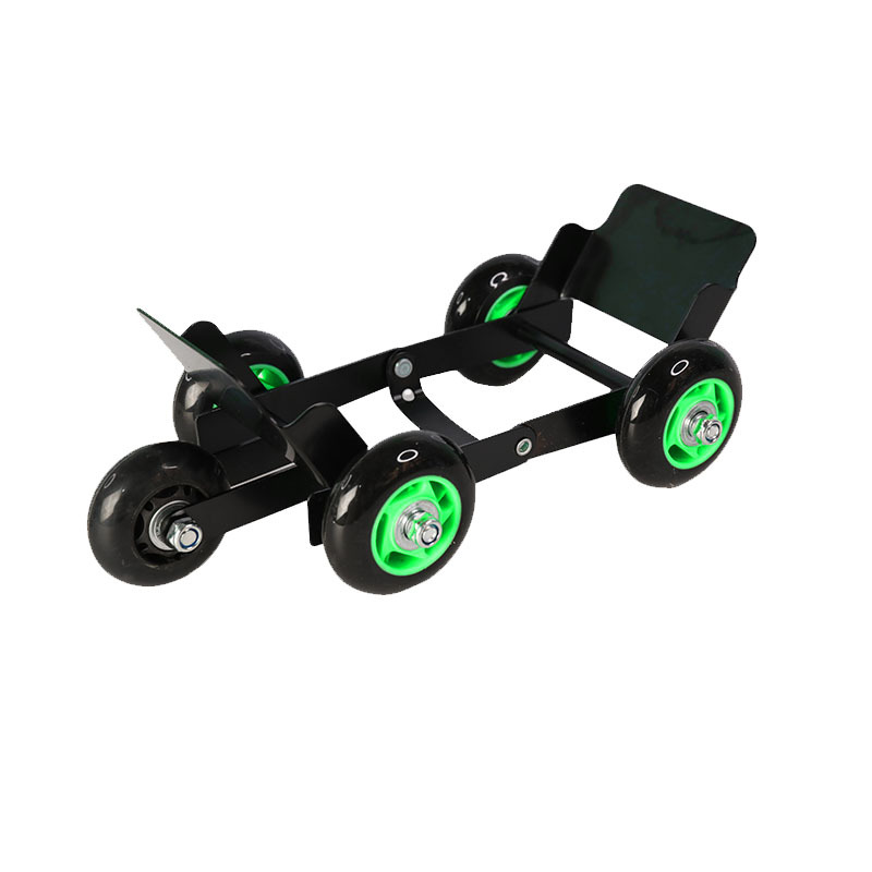 Electric car flat tire booster moving car tire burst emergency self-rescue tool battery car trailer artifact moving assistance trailer