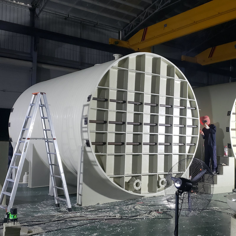 Guangdong Manufacturers Supply Pph Horizontal Winding Storage Tank Vertical Storage Tank Chemical Container Integrated Molding