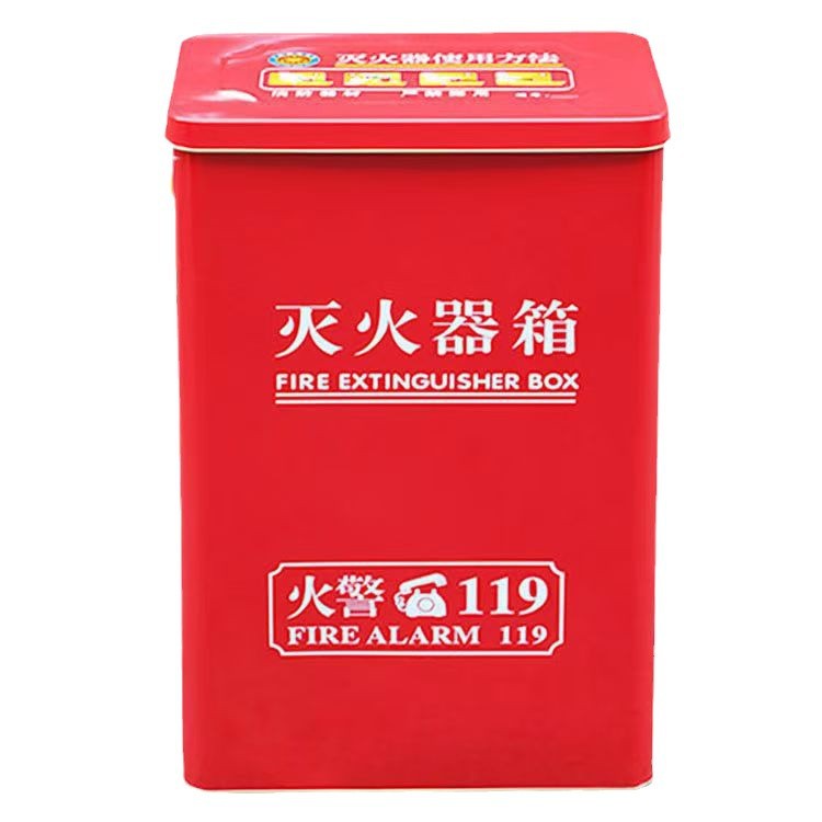 Shopping Mall School Kindergarten New Fire Extinguisher Box New Round Box Fire Box Empty Box Fire Extinguisher Box Empty Box