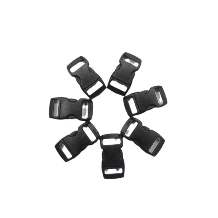In-Stock Wholesale Plastic Buckles for Bags, Stylish Black Safety Buckles for Backpacks and School Bags