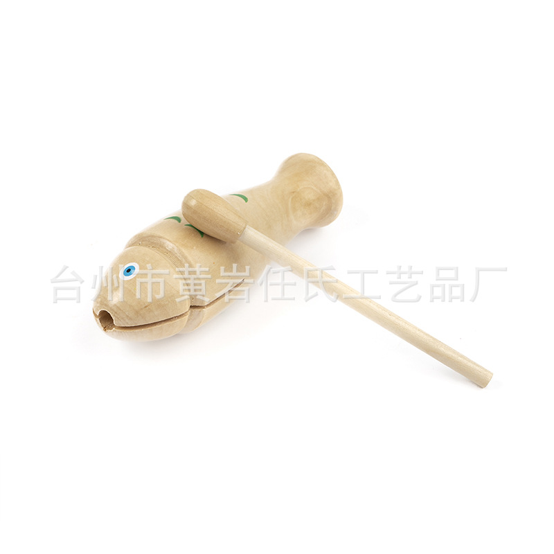 Factory wholesale wooden fish percussion toys children enlightenment musical instruments