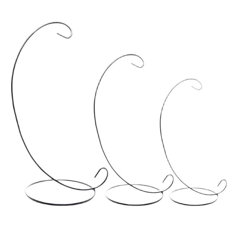 Micro Landscape Hanging Basket Bracket Iron Hook Bracket Micro Landscape Ecological Bottle Hanger Plant Hook Bottle Iron Rack