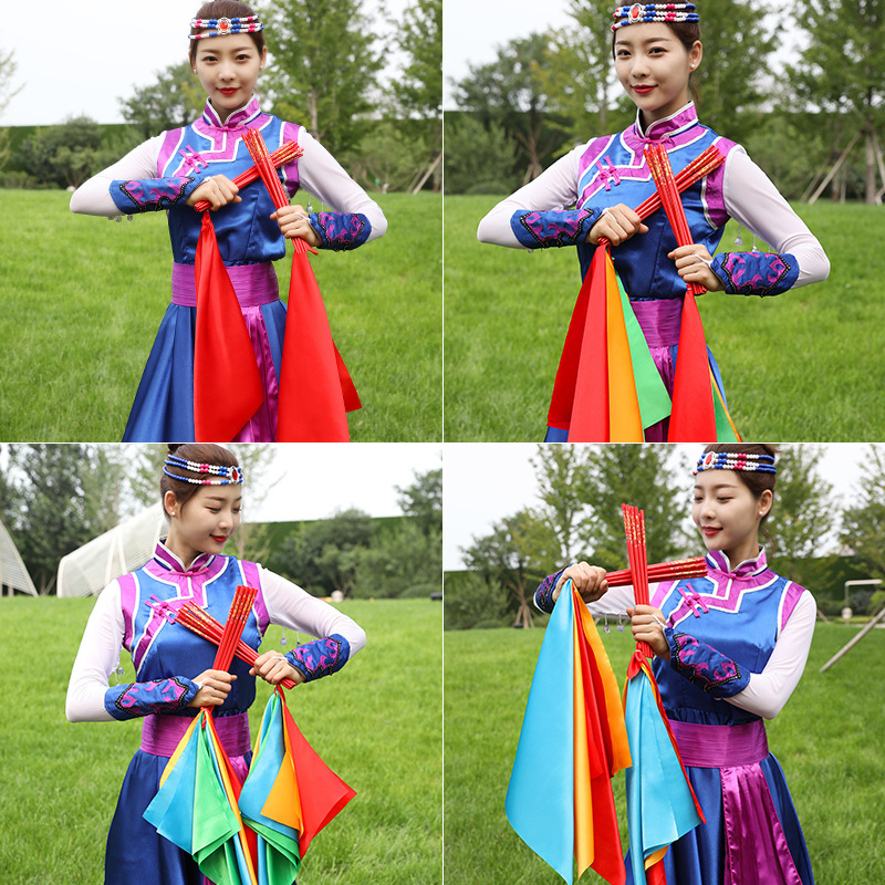 Mongolian Dance Chopsticks Props Children Dance Chopsticks Dance Mongolian Dance Adult Chopsticks Exercise Square Dance Dancing Mausoleum