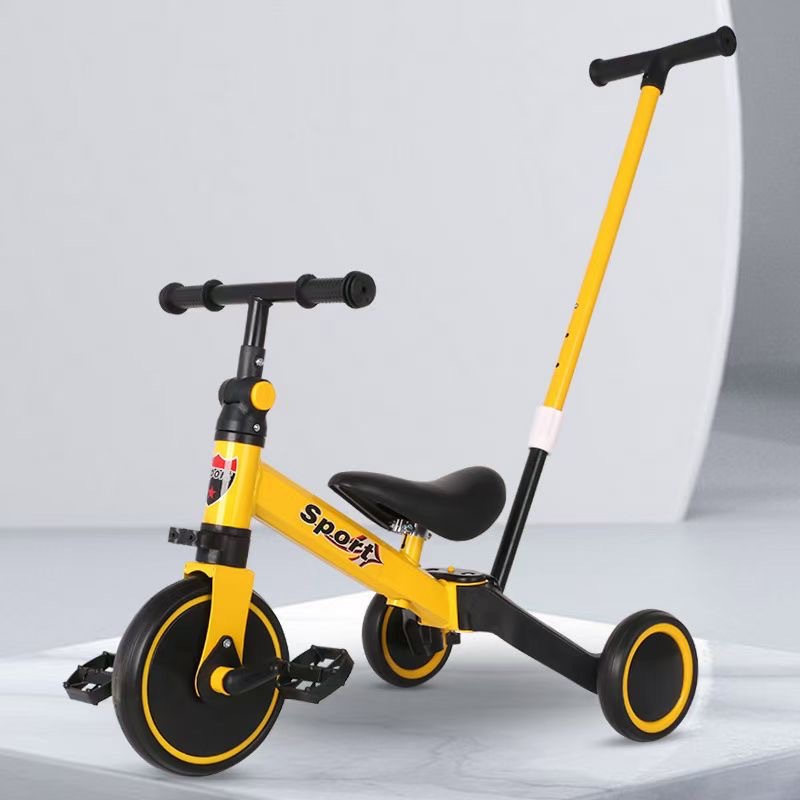 Children's Bicycle Tricycle Balance Car Children 1 to 3 Years Old Three-in-One Children's Deformation Tricycle