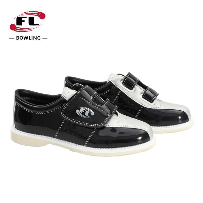 Chuangsheng Manufacturer Spot Direct Sales Bowling Shoes Public Shoes Rental Shoes Unisex Velcro Model Six Colors Selection