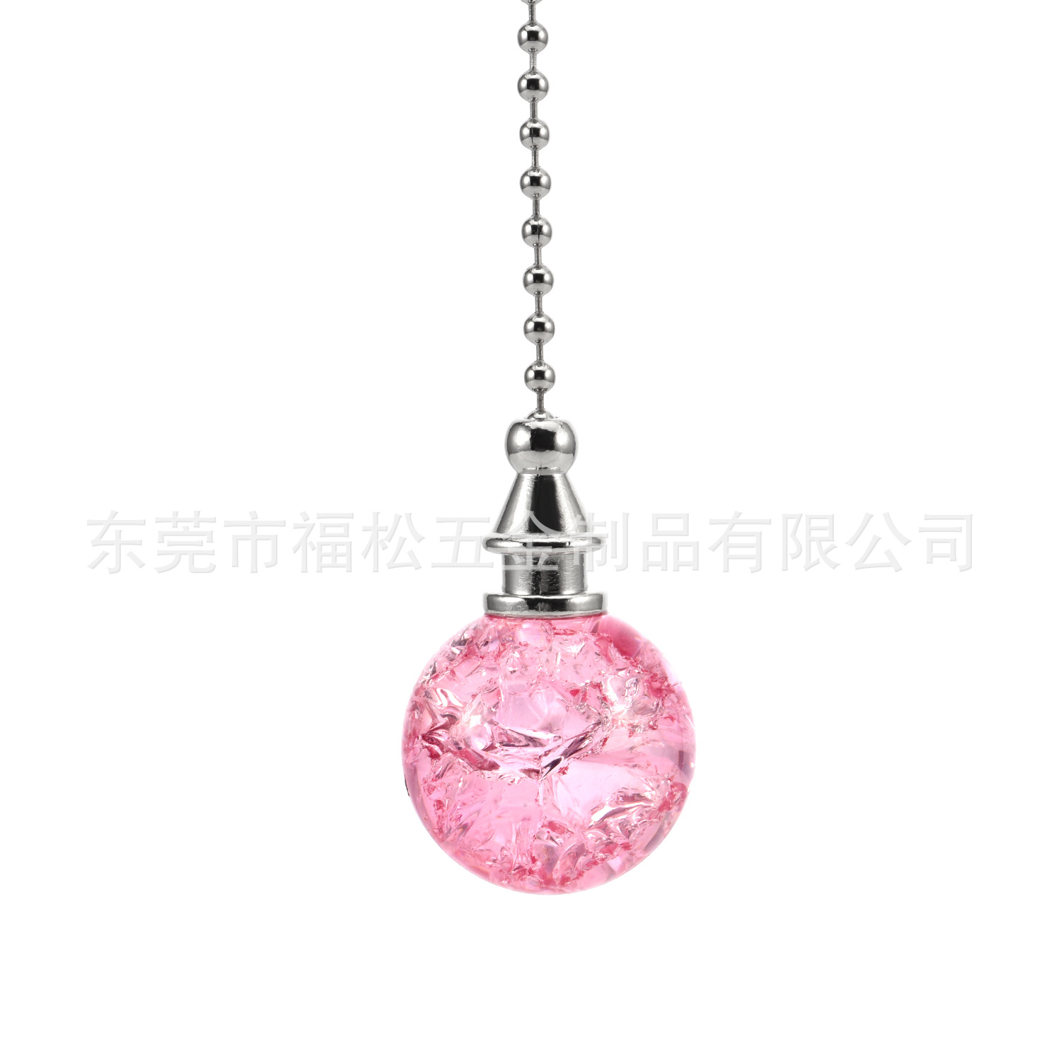 Кристаллическая люстра с замком и переключателем для потолочного вентилятора