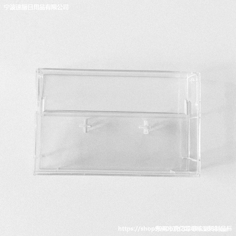 New standard recording square corner tape outer box high transparent thick hard box in stock 1 yuan 1 box 1.7cm