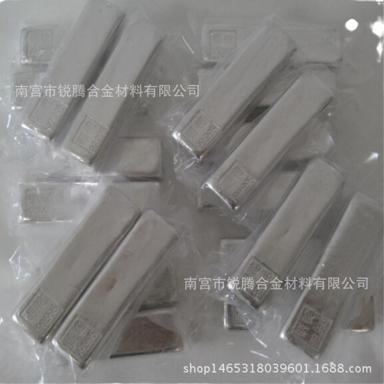 Factory Direct Sales of High Purity Indium Ingots, Refined Indium 4N5 (99.995%) Indium Ingots, Material Assurance, Scientific Research Only