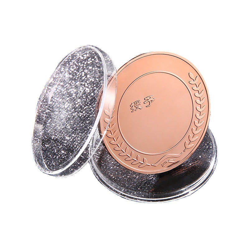 Group Awarded Honorary Medal Corporate Anniversary Commemorative Gift Metal Medal Gold and Silver Coin Gift