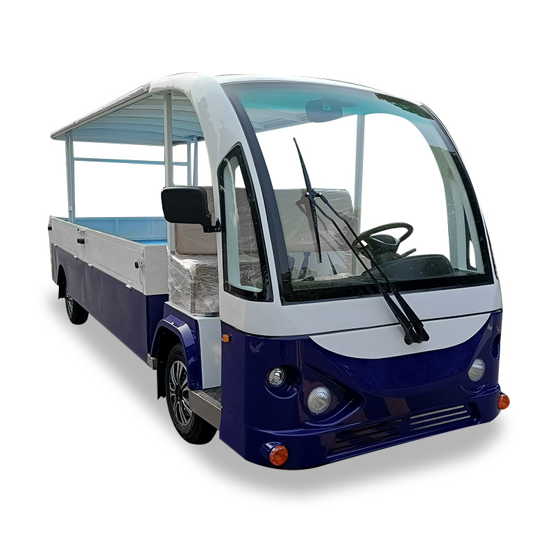 Electric Modified Truck, Two-Seater Food Delivery Truck, Hotel Linen Cart, Factory Tool Truck, Express Transportation, Four-Wheel Electric Vehicle