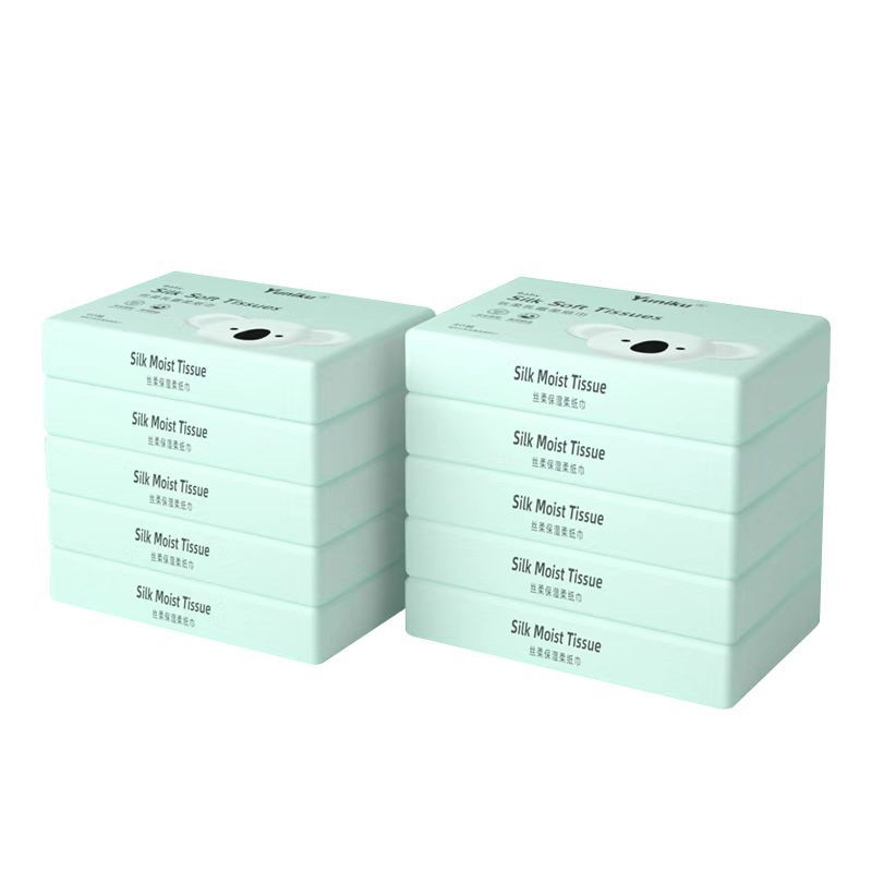Yuniku Baby Special Soft Tissue 1 Pack Baby Cream Paper Newborn Mother and Baby Facial Tissue Wholesale