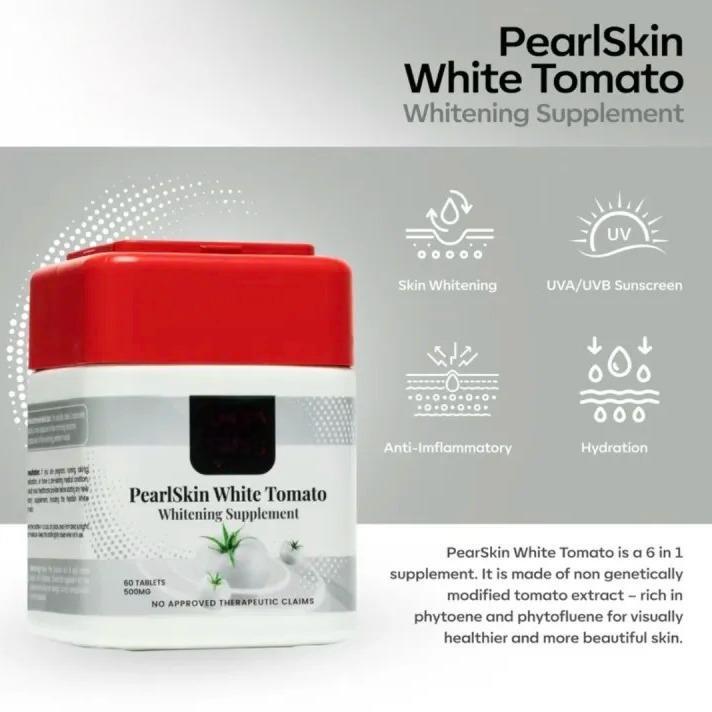 Daily plus Cross Border PearlSkin White Tomato Whitening Pearl White Tomato Capsules