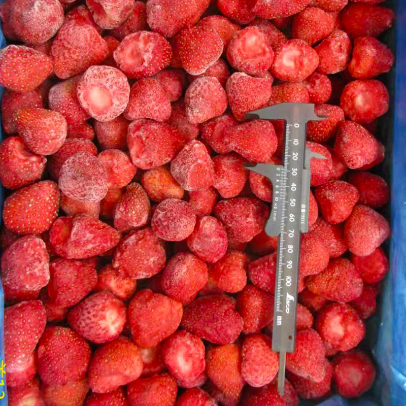 New Season Red Beauty Frozen Strawberries, Red Beauty Quick-Frozen Strawberries, Fresh Frozen Strawberries, Factory Direct Delivery, Quick Freezing
