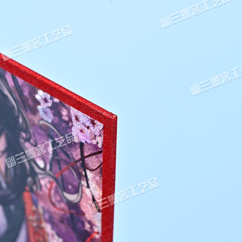 Acrylic color cardboard custom undetermined event thin code kite animation secondary self-printing peripheral sign board card