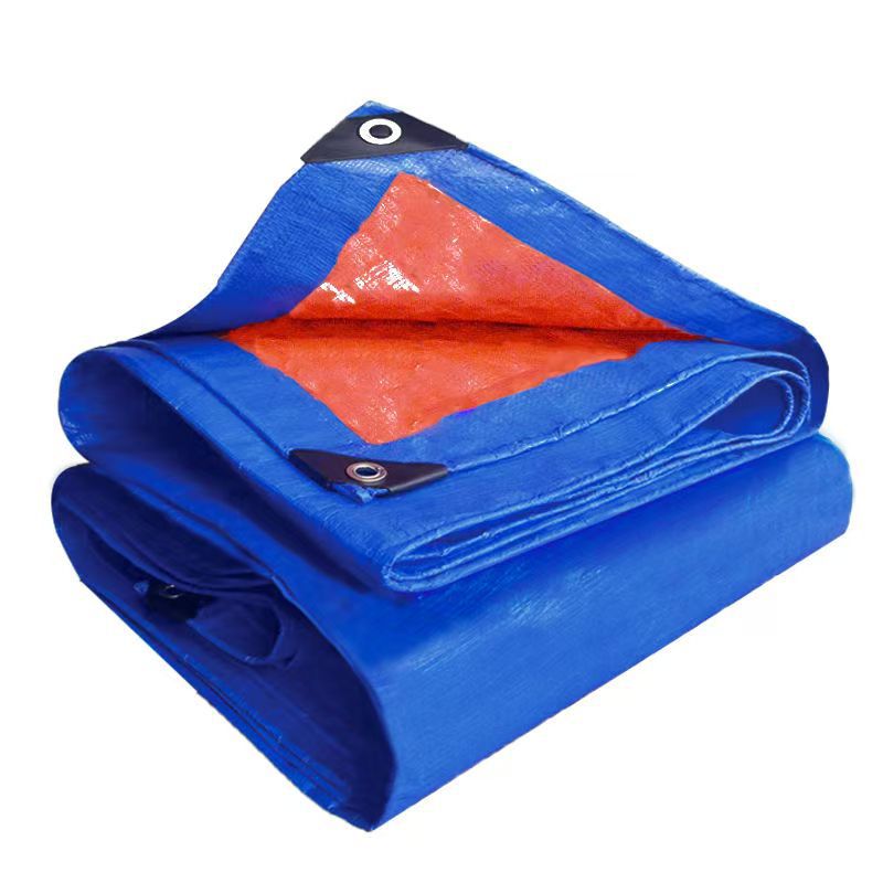 Rainproof Tarpaulin Manufacturer Cross-Border Rainproof Cloth Thickeneded Sunshade Cloth Sun Protection Yard Cover Cloth Wear-Resistant Pe Waterproof Cloth