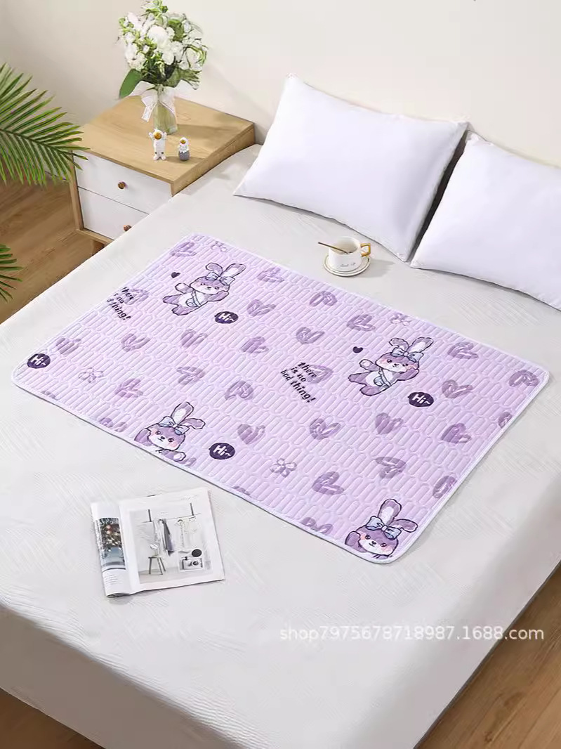 Non-slip Diaper Pad Waterproof Breathable Machine Washable Auntie Pad Student Dormitory Menstrual Pad Elderly Care Pad