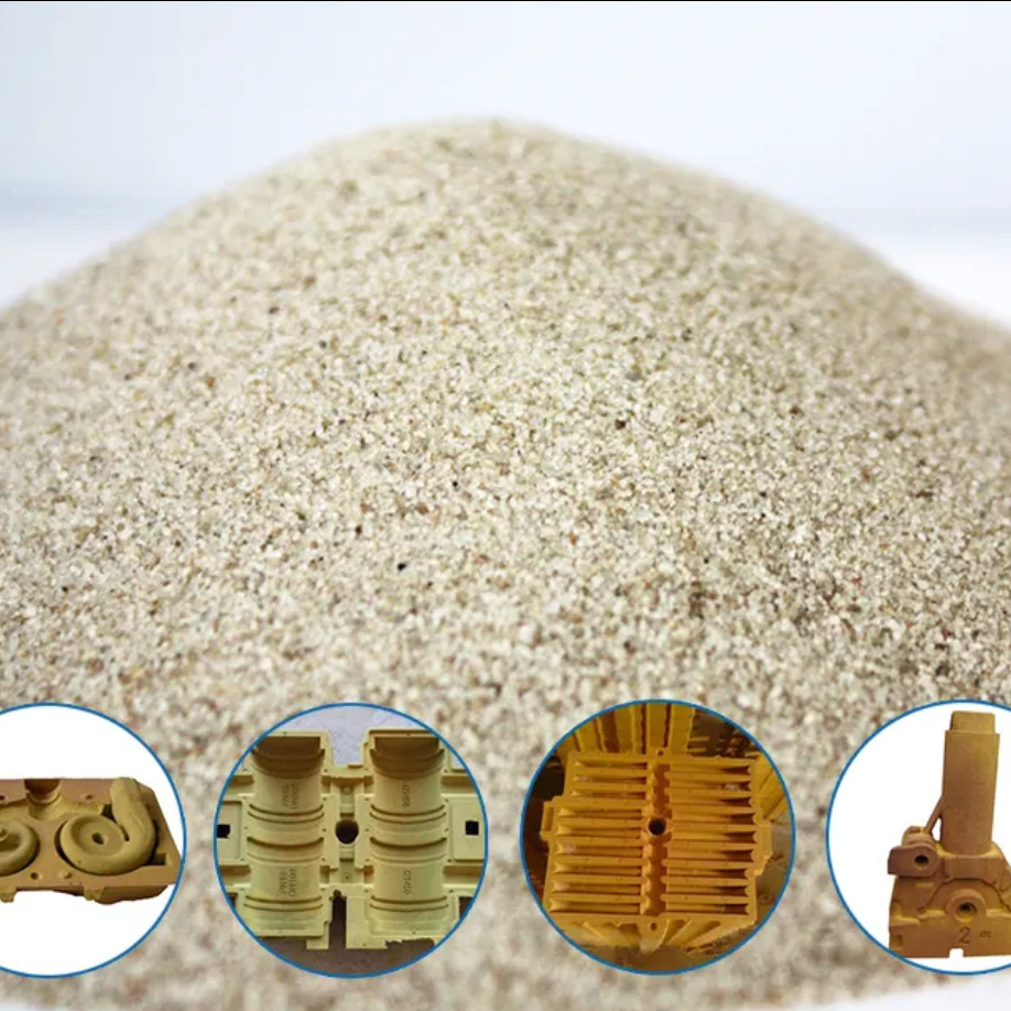 High-Strength Cast Copper Coated Sand, Cast Steel, Cast Iron, High Temperature Resistant Oil Field Fracturing Resin Coated Sand with Good Demoulding Properties