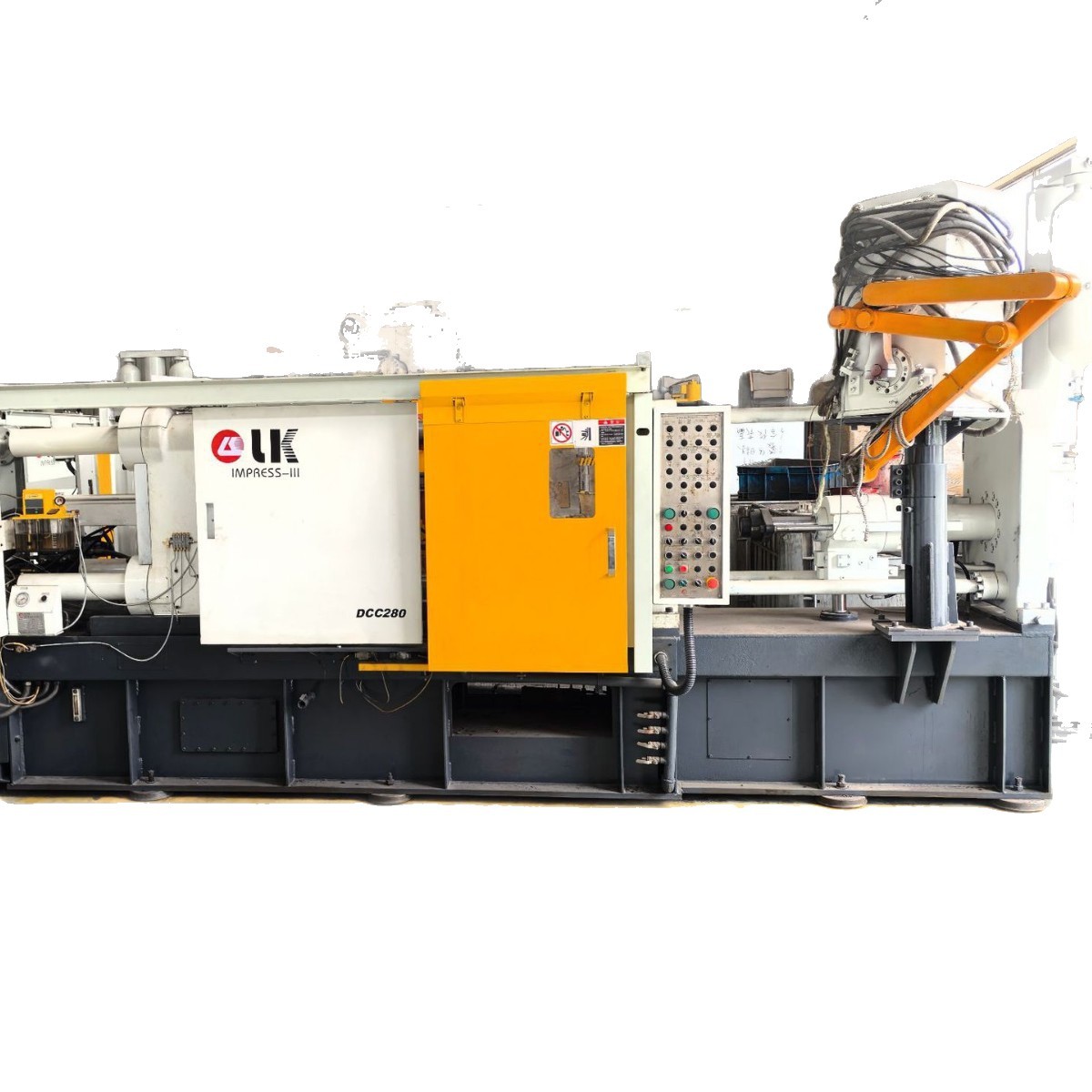 Lijin 5Th Generation 400t Die-Casting Machine Transfer Yizumi Haitian Liansheng Toshiba Toyo Cold Chamber Hot Aluminum Zinc Die-Casting