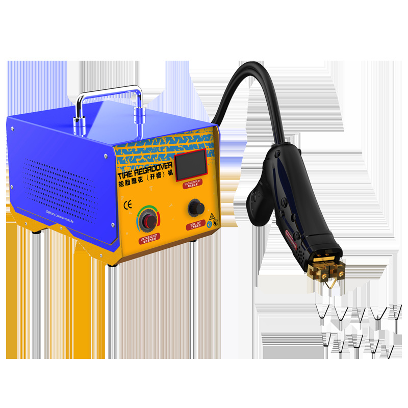 Tire grooving machine tire retreader solid tire engraving machine factory direct cross-border explosive