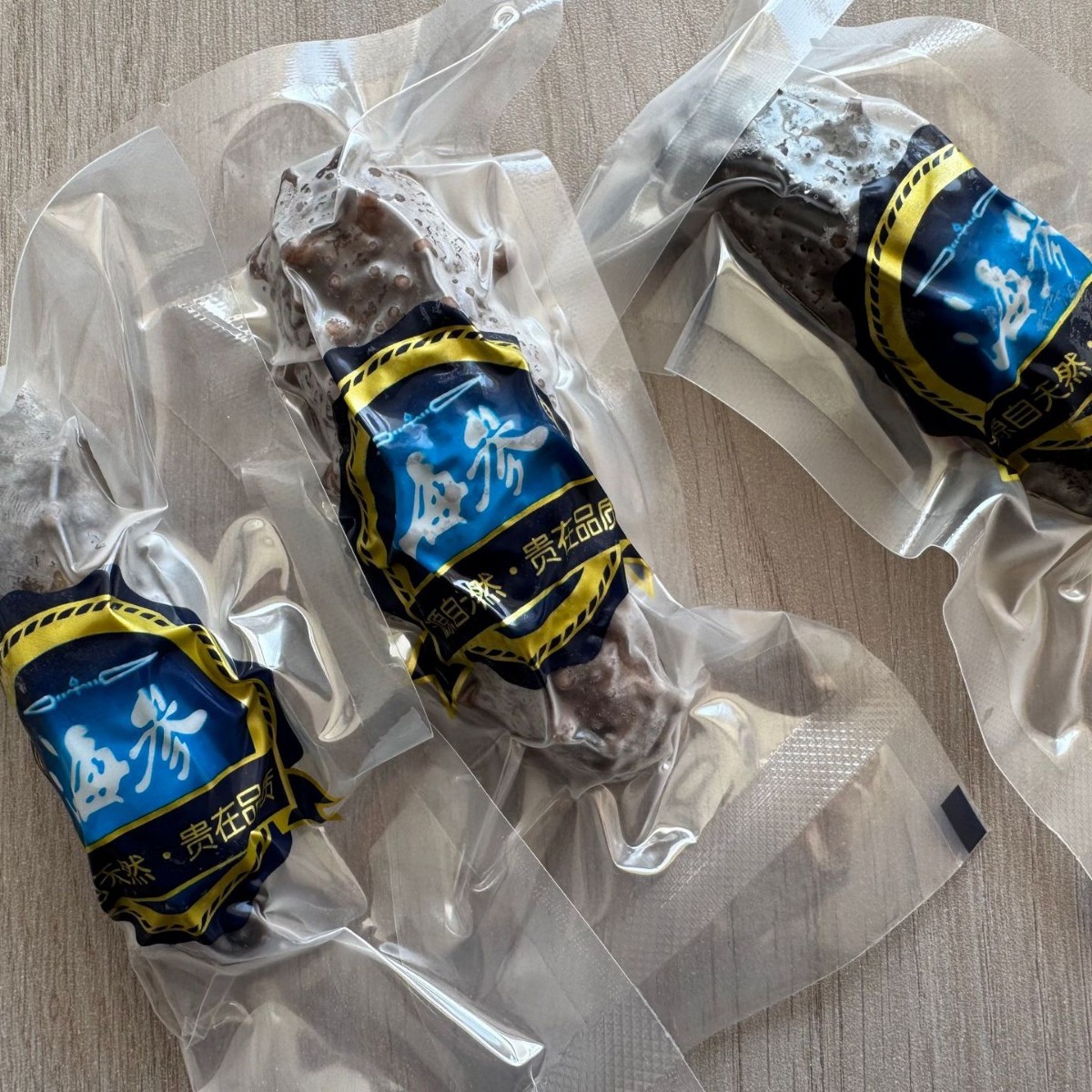 5-7 Heads 500g Dalian Ready-To-Eat Sea Cucumber with Q-Bomb Taste Directly from the Manufacturer