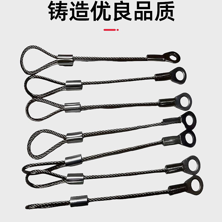 304 Stainless Steel Anti-Fall Wire Rope Lamps and Lighting Anti-Falling Chandelier Safety Insurance Rope Steel Wire Safety Rope