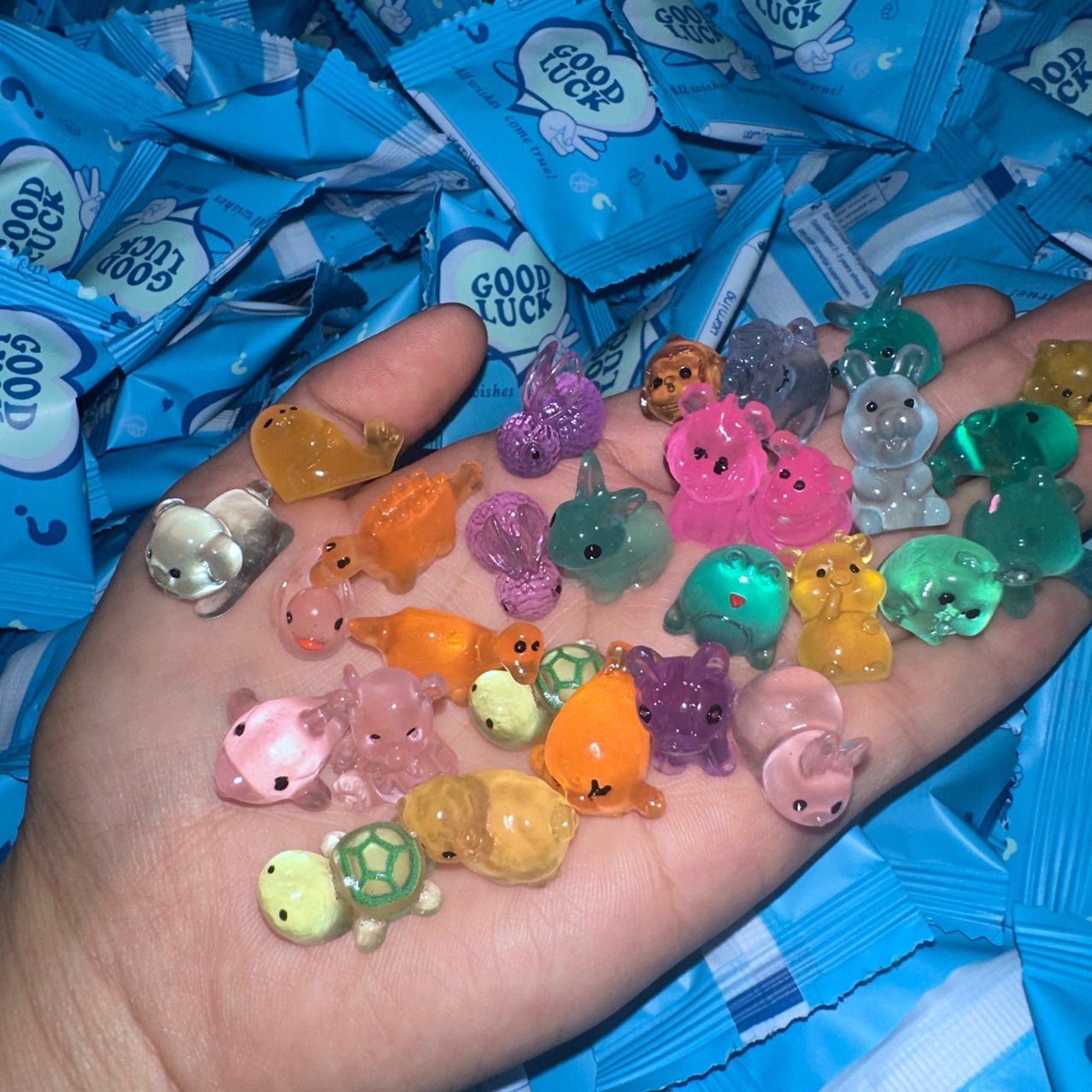 Светящийся слепой пакет, маленькие игрушки, мини-милашки, сюрприз для детей