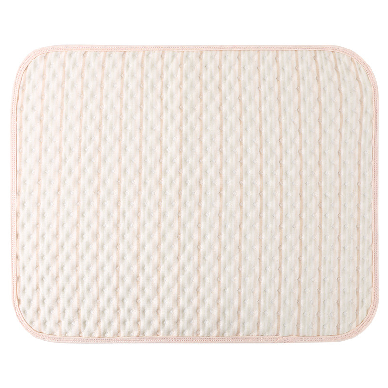 Factory wholesale four-layer thick colored cotton baby diaper pad leak-proof washable breathable aunt pad elderly care pad