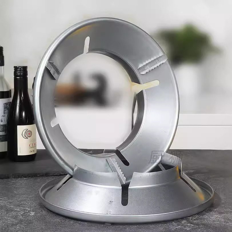 Universal Gas Stove Bracket Windproof Fire Gathering Cover Bracket Kitchen Utensil Accessories Gas Stove Bracket Energy-Saving Windproof Cover