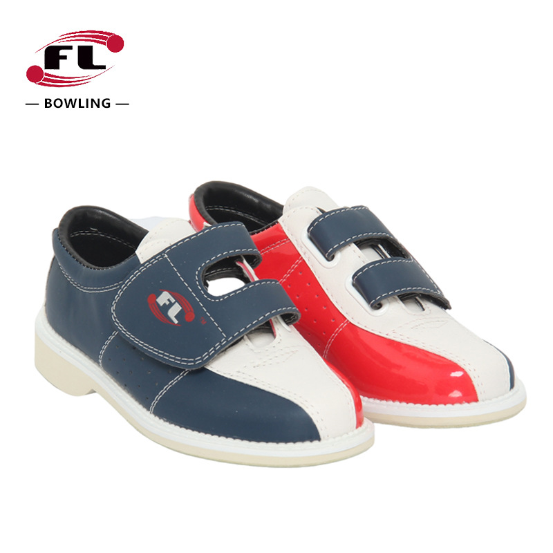 Chuangsheng Manufacturer Spot Direct Sales Bowling Shoes Public Shoes Rental Shoes Unisex Velcro Model Six Colors Selection