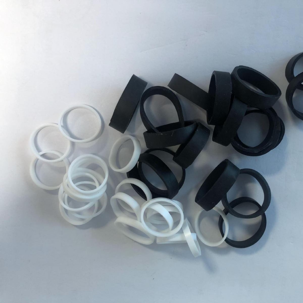 Factory supply transparent rubber band rubber ring high temperature rubber band