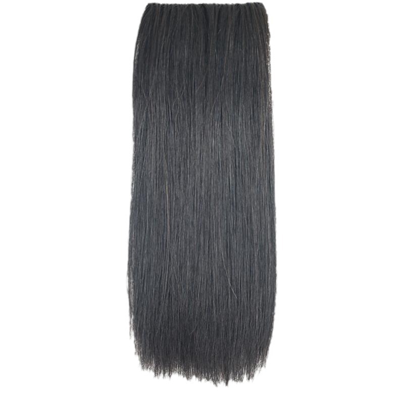 Wig female hair extension wig five-card invisible long straight hair piece one-piece simulation straight hair piece female