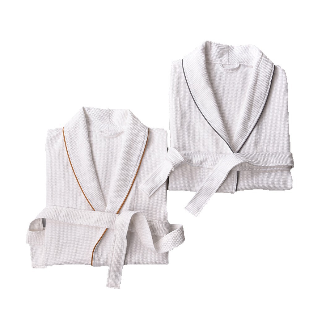 Five-star cotton hotel bathrobe hotel bathrobe sweat steam SPA cotton bathrobe manufacturers wholesale