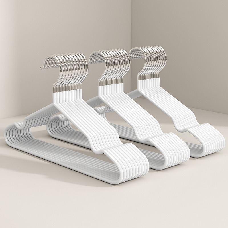 Противоскользящая вешалка для одежды, пластиковая, для студентов, бесшовная