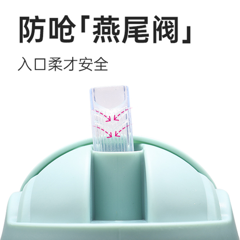 Baby bottle drinking cup newborn children's Cup pipette Cup tritan baby bottle anti-drop leakage factory generation