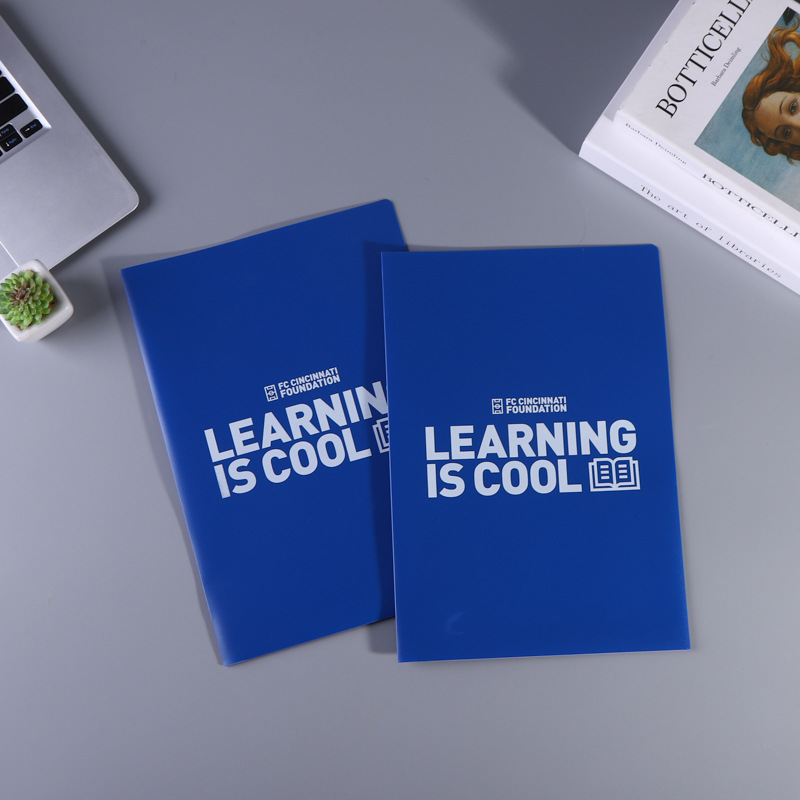 Frosted pp a4 double pocket a4 folder data storage two-page folder office data file envelope customization