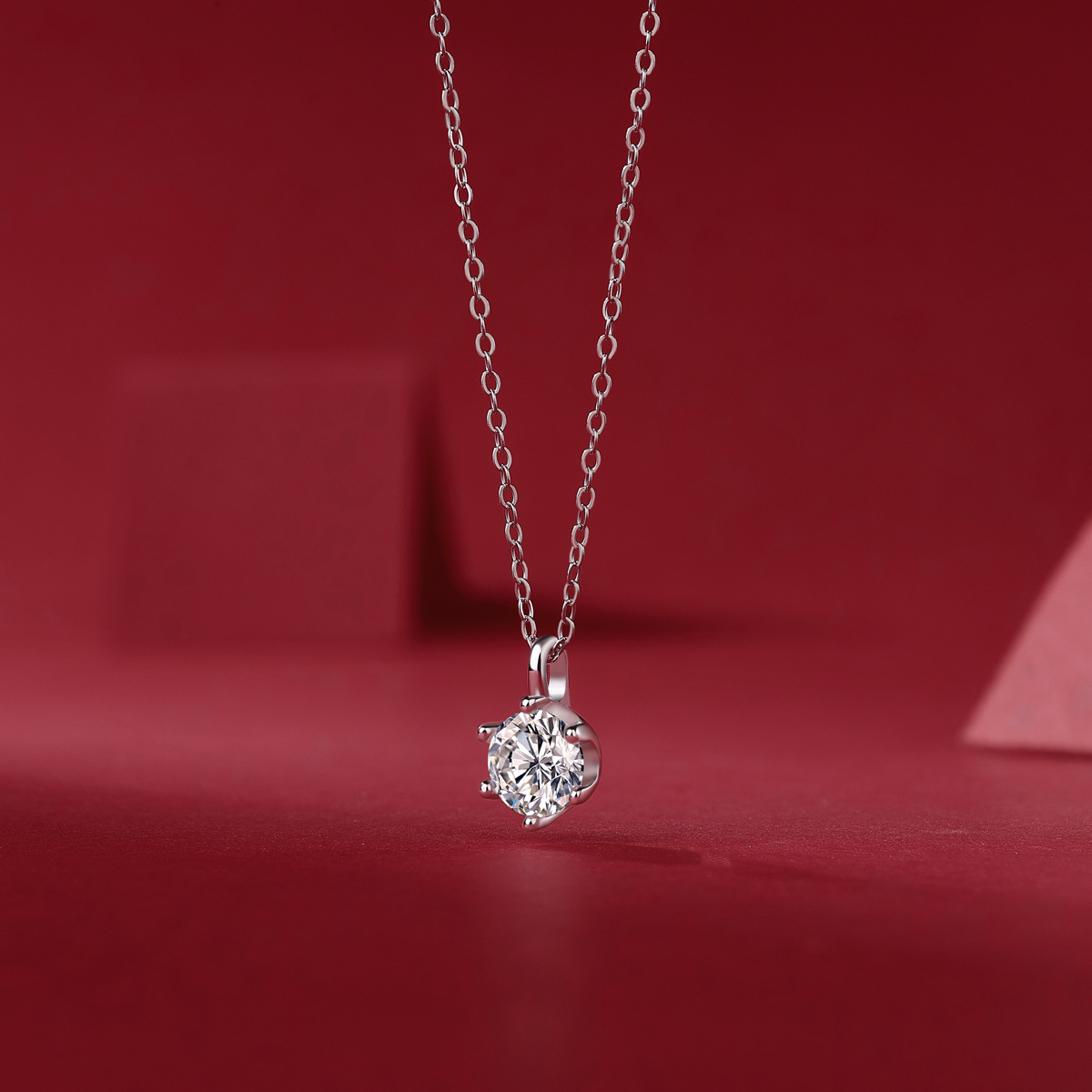 Factory Direct 18K Gold Custom Niche Simple Popular Necklace Gift Custom Igi Cultivated Diamond Necklace