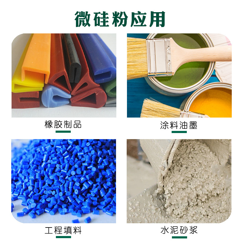 Manufacturer Supplies Micro-Silica Gelatin Powder 85 92 Content Fire-Resistant Material Concrete Additive Silica Powder Silica Powder