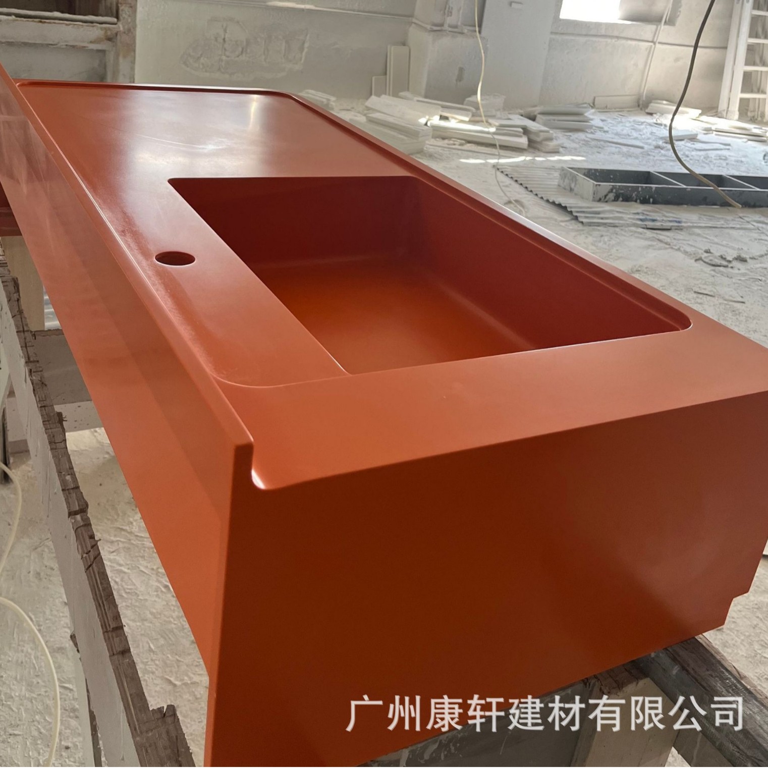 Cnc Light Carving Artificial Stone Front Desk Shape Acrylic Lde Light Bar Shape Reception Desk