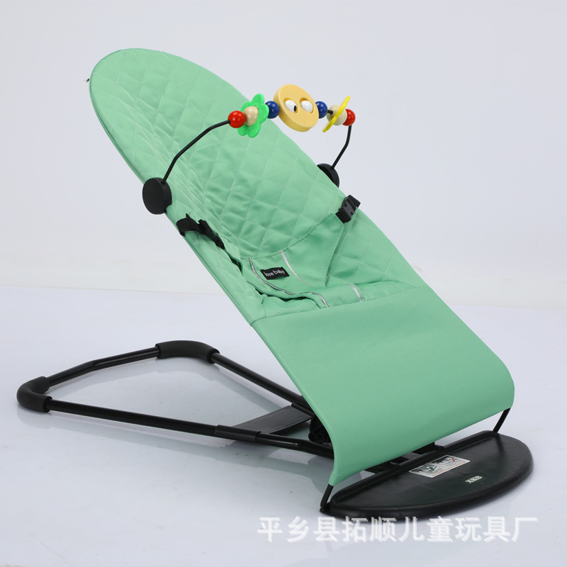 Foldable Multifunctional Baby Soothing Chair, Baby Rocking Chair, Children's Cradle, Baby Recliner