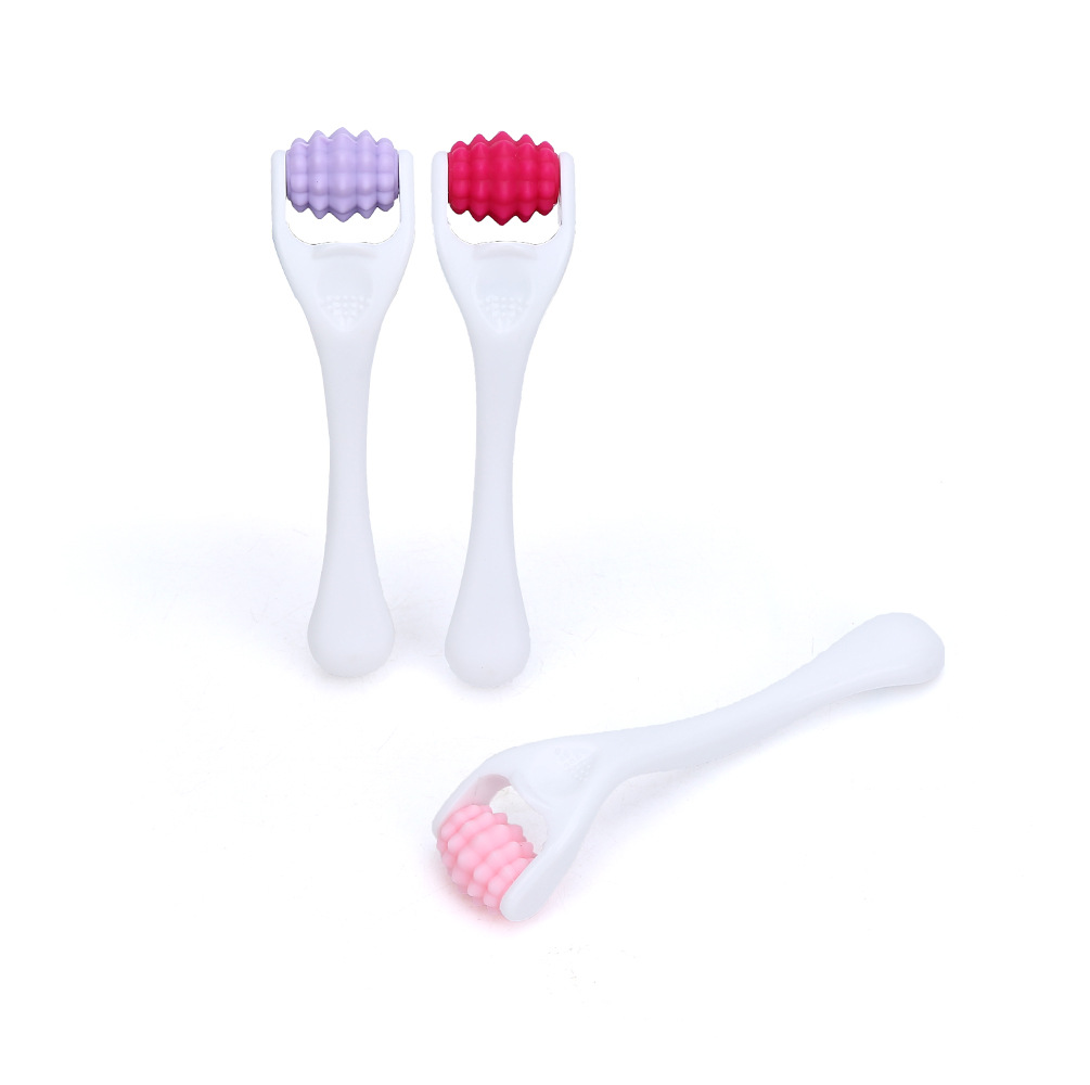 Face roller eye silicone roller eye cream massage stick mini silicone face Beauty Roller