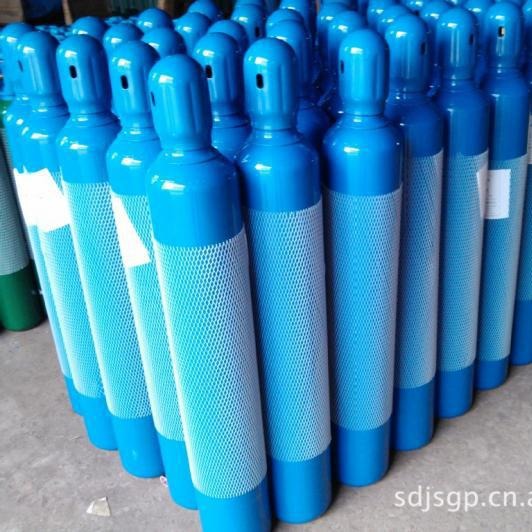 Exported to Shandong Yongan Cylinder 40 Liters Oxygen Bottle Industrial Oxygen Tank Argon Gas Erhua Carbon Bottle Manufacturer Large Quantity Discount