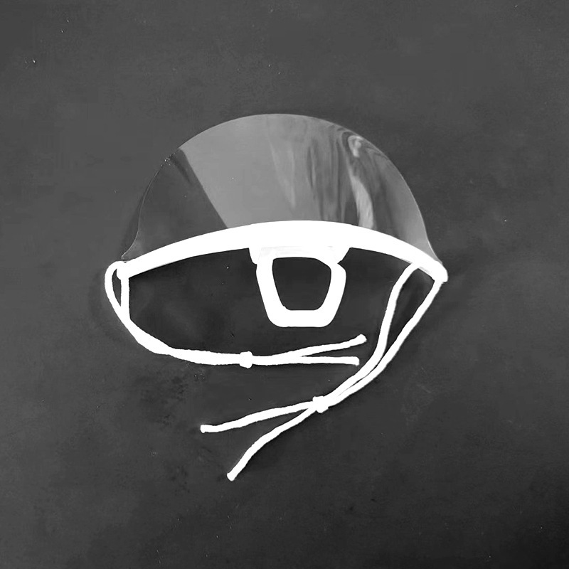 Transparent dining mask hotel chef kitchen beauty mask anti-fog smile visual anti-saliva splash wholesale