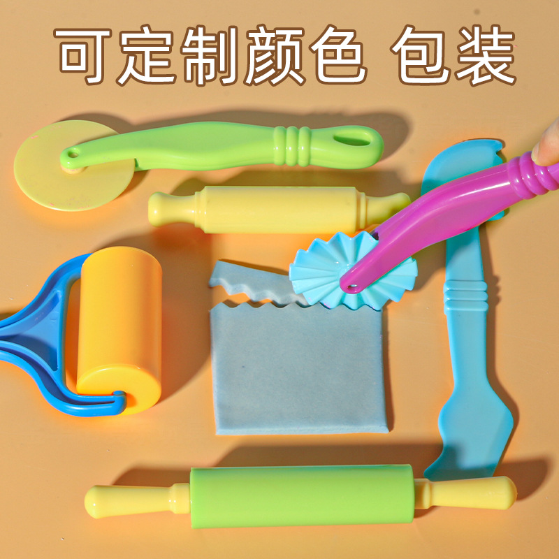 Factory Space Toy Sand Mold Plasticine Mold Ultra-Light Clay Mold Knife Color Clay Mold Children's Toys