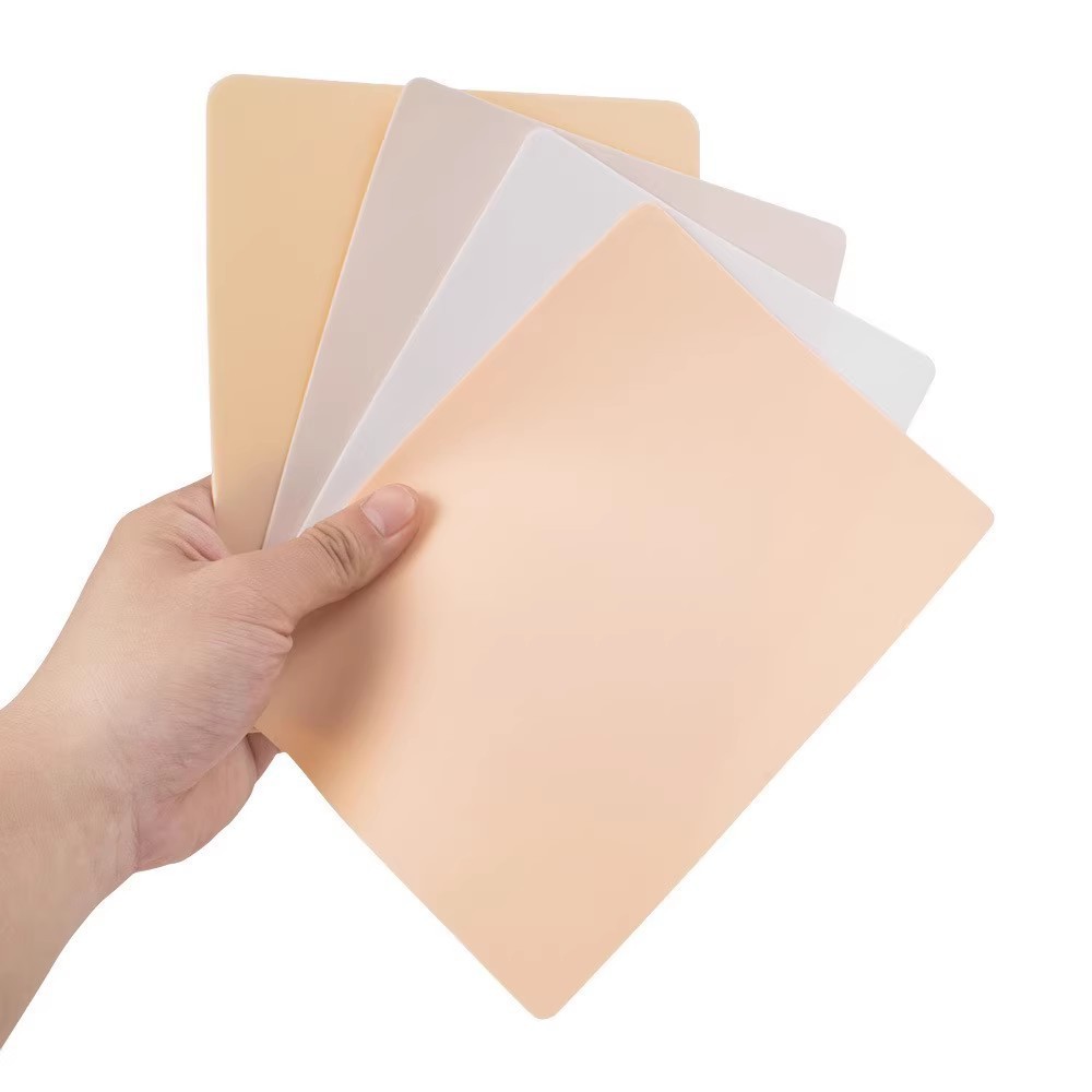 Silicone Tattoo Practice Skin for Beginners, Blank Skin for Eyebrow Tattooing, Lip Tattooing, Skin Color Imitation Skin Factory