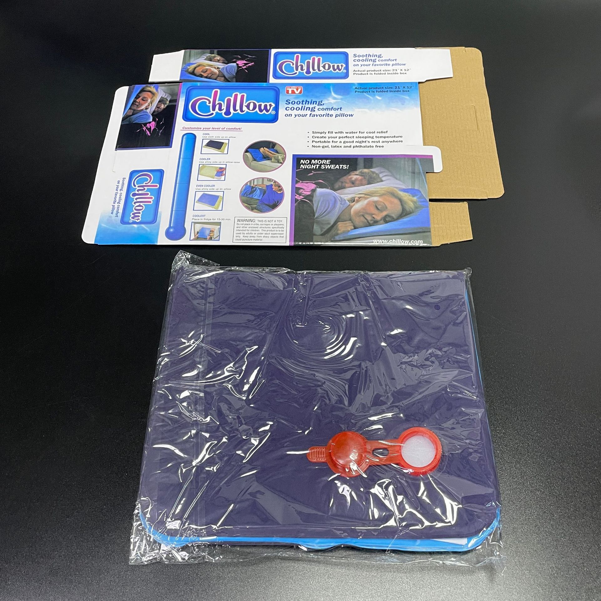 Amazon ice pillow Chillow pillow nap sleep ice pad cool summer cooling water injection bag spot