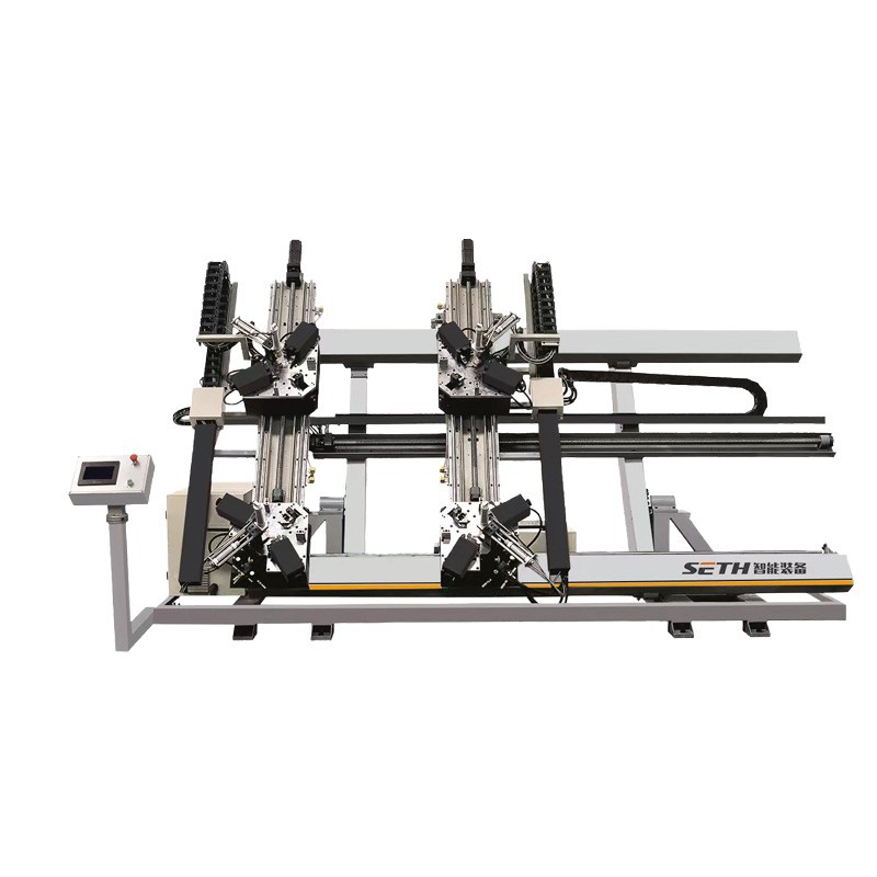 Broken Bridge Aluminum Cnc Four-Head Corner Machine Aluminum Alloy Door and Window Corner Extrusion Machine Single-Head Digital Knife Adjustment Corner Machine