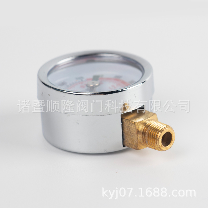 Factory direct supply Y40 instrument pressure gauge model air pump oil-water separator pressure gauge vacuum gauge wholesale
